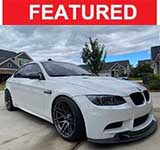 Alpine White 2011 BMW M3 E92 supercharged For Sale