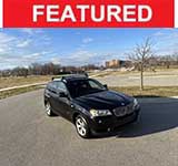Black 2012 BMW X3 F25 automatic SUV For Sale